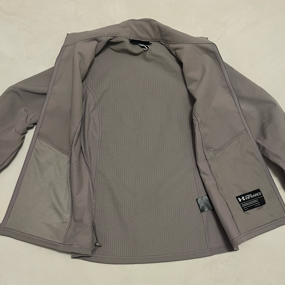 Womens Zip Up Water repellent jacket New With Tags Purple - Picture 5 of 8